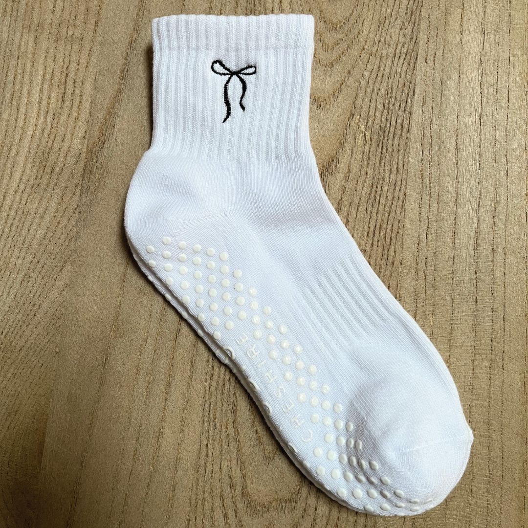 Bow Grip Socks