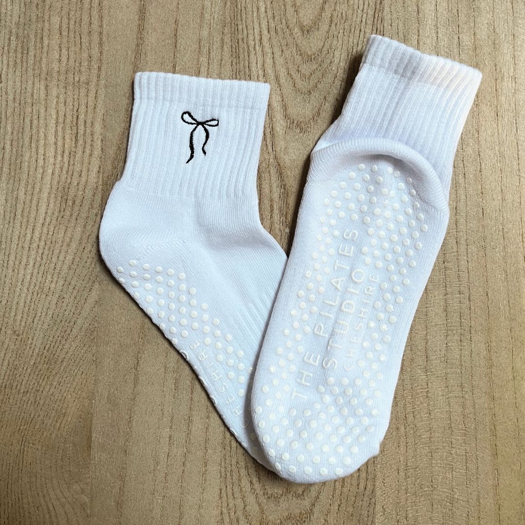 Bow Grip Socks